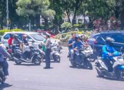 Polisi Lalu Lintas Panakkukang Terus Berjaga, Pastikan Arus Jalan Lancar