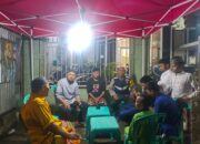 Bhabinkamtibmas Kel. Wala-walaya sampaikan pesan kamtibmas kepada warga binaannya