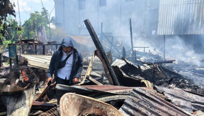 Satu Unit Rumah di Biringkanaya Terbakar, Diduga Api Berasal dari Kamar
