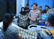 Kapolrestabes Makassar Jenguk Anak 12 Tahun Korban Penyekapan dan Rudapaksa di Rumah Sakit