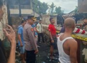 Gerak Cepat Kapolsek Tamalate Mendatangi Lokasi Kebakaran