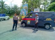 Polsek Tamalanrea Intensifkan Patroli Mobile Jaga Keamanan Selama Libur Lebaran