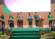 Kapolrestabes Makassar Hadiri Halal Bi Halal dan Launching Milad ke-71 UMI