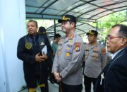 Kapolrestabes Makassar dan Jajaran Cek Pengamanan Gereja Saat Misa Paskah