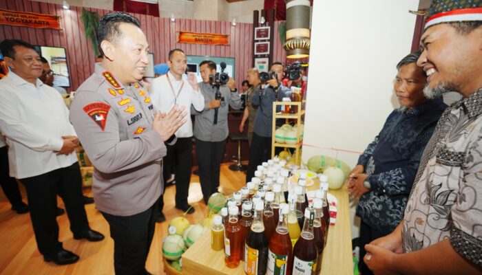 Buka Rakernis Densus 88, Kapolri Kunjungi Stan Usaha Eks Narapidana Teroris