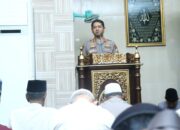 Kapolrestabes Makassar Kombes Pol Arya Perdana Safari Subuh di Masjid Nurul Arafah Baji Gau