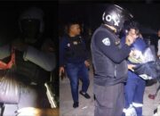 Polsek Manggala Bubarkan Pemuda Pesta Miras Saat Patroli Cipta Kondisi