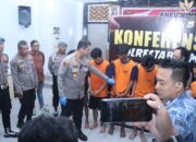 Polrestabes Makassar Tangkap Pelaku Perampokan Rp400 Juta di Jalan Anuang