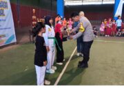 Bhabinkamtibmas Buloa Polsek Tallo Mengikuti Kegiatan Olimpiade Olahraga Siswa Nasional