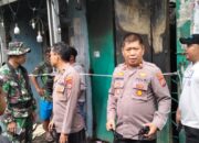 Kapolsek Tallo Tinjau langsung TKP Kebakaran di Kelurahan Pannampu