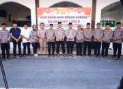 Kapolrestabes Makassar Pimpin Langsung Pemotongan Hewan Kurban Idul Adha 1446 H