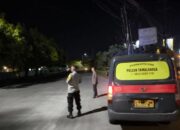 Polsek Tamalanrea Giatkan Patroli Malam, Sasar Perumahan BTP dan Jalan Perintis