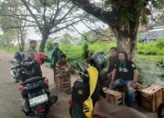 Bhabinkamtibmas Bulurokeng Sambangi Ojol, Ajak Aktif Jaga Kamtibmas