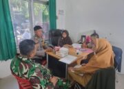 Bhabinkamtibmas dan Babinsa Bakung Koordinasi dengan Lurah, Wujudkan Keamanan Wilayah