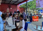 Sambut Hari Bhayangkara ke-79, Polsek Tamalanrea Gelar Pemeriksaan Mata Gratis dan Donor Darah