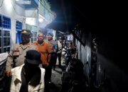 Cegah Gangguan Kamtibmas, Polsek Ujung Pandang Patroli Jalan Kaki Malam Hari di Lorong-Lorong