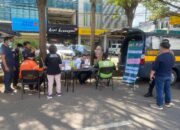 Sambut Hari Bhayangkara ke-79, Polrestabes Makassar Gelar Pemeriksaan Kesehatan Gratis untuk Driver Online