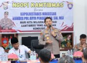 Ngopi Sambil Bahas Kamtibmas, Warga Bonto Lebang Antusias Sambut Kapolrestabes Makassar