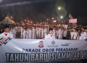 Semarak Tahun Baru Islam, Pawai Obor Al-Markaz Al-Islami Jadi Simbol Persatuan Umat di Makassar