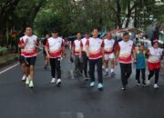 Kapolrestabes Makassar Ikuti Lari 7,9 KM Bhayangkara Run 2025