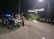 Polsek Tamalate Tingkatkan Pelayanan Kepada Masyarakat Rutin Patroli KRYD di Malam Hari