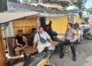 Bhabinkamtibmas Polsek Tallo Kelurahan Ujung Pandang Baru Laksanakan Pemantauan Wilayah dan Silaturahmi