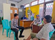 BHABINKAMTIBMAS POLSEK TALLO KEL. TAMMUA LAKSANAKAN PEMANTAUAN WILAYAH DAN KOORDINASI KAMTIBMAS