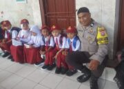 Bhabinkamtibmas Polsek Tallo kelurahan Lembo Hadiri MPLS di SD Inpres Baraya