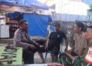 Membangun Sinergitas, Bhabinkamtibmas dan Babinsa Kelurahan Suangga Laksanakan Giat Sambang dan Pemantauan Wilayah