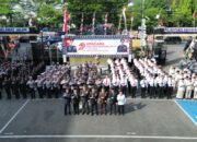 Upacara Hari Bhayangkara ke-79 di Makassar Berlangsung Khidmat, Kapolrestabes Sampaikan Pesan Kapolda Sulsel