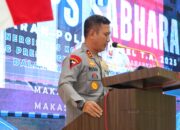 Kapolda Sulsel Buka Rakernis Korps Sabhara Jajaran Polda Sulsel T.A 2025
