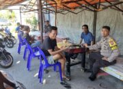 BHABINKAMTIBMAS POLSEK TALLO KELURAHAN LALATANG SILATURAHMI DENGAN WARGA