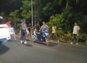 Polsek Tamalate Razia Penggunaan Kenalpot Brong, 7 Roda Dua Terjaring