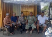 Bhabinkamtibmas Polsek Tallo Kota Makassar menunjukkan kepedulian terhadap Masyarakat