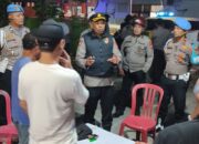 Polsek Makassar Patroli Malam Cipta Kondisi Antisipasi Keributan Antar Kelompok