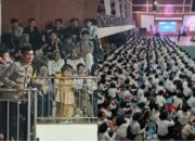 Bhabinkamtibmas Hadiri Malam Ramah Tamah Ospek MABA Poltekpar Makassar, Beri Imbauan Kamtibmas