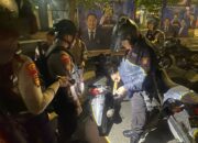 Polrestabes Makassar Gelar Patroli Malam, Pemuda Nongkrong Dibubarkan