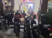 Polsek Tamalate Amankan 9 Unit Sepeda Motor Berknalpot Brong di Operasi Cipta Kondisi