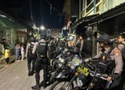Personel Perintis Presisi Samapta Polrestabes Makassar Patroli Mitigasi Gangguan Kamtibmas