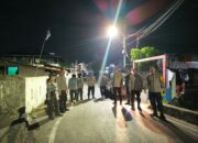 Polsek Mamajang Patroli Malam Antisipasi Gangguan Kamtibmas