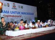 Kapolrestabes Makassar Hadiri Doa Bersama untuk Kedamaian Kota Makassar