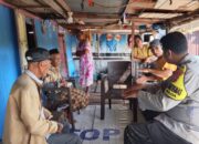 Bhabinkamtibmas Kelurahan Buloa Sambangi Warga, Selesaikan Masalah Pembangunan Rumah di Jalan Sultan Abdullah I