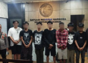 Polsek Tamalate Ciduk 7 Remaja Sedang Pesta Narkotika