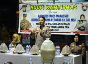 Ngopi Kamtibmas, Kapolrestabes Makassar Dengar Aspirasi Warga Karuwisi Utara