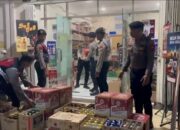 Polisi Tindak Penjualan Miras Tanpa Izin, Ribuan Botol Disita