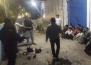 Patroli Polsek Manggala Bubarkan Pesta Miras, Satu Remaja Bawa Busur Diamankan