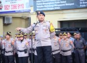 PLH Kapolrestabes Makassar Kombes Pol Muhammad Ridwan Tekankan Disiplin Anggota dan Ajak Warga Jaga Kamtibmas