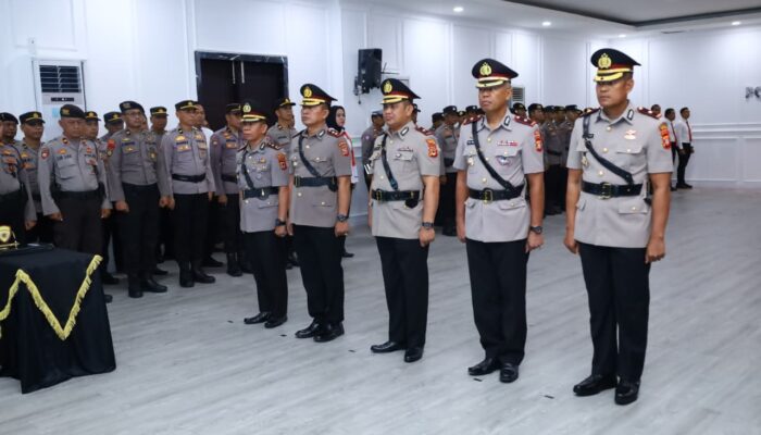 Kapolrestabes Makassar Pimpin Sertijab Kasat Binmas, Kapolsek Makassar, dan Kapolsek Tamalate