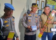 Tim Opsnal Resmob Polsek Tamalate Amankan Ratusan Petasan Berdaya Ledak Tinggi