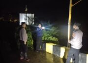 Kapolsek Manggala Pantau Wilayah Rawan Banjir dan Cek Sistem Early Warning di Blok X